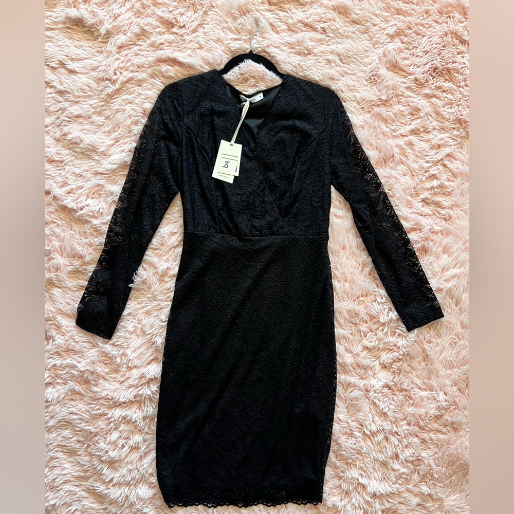 NWT Jasambac Floral Lace Cocktail Dress